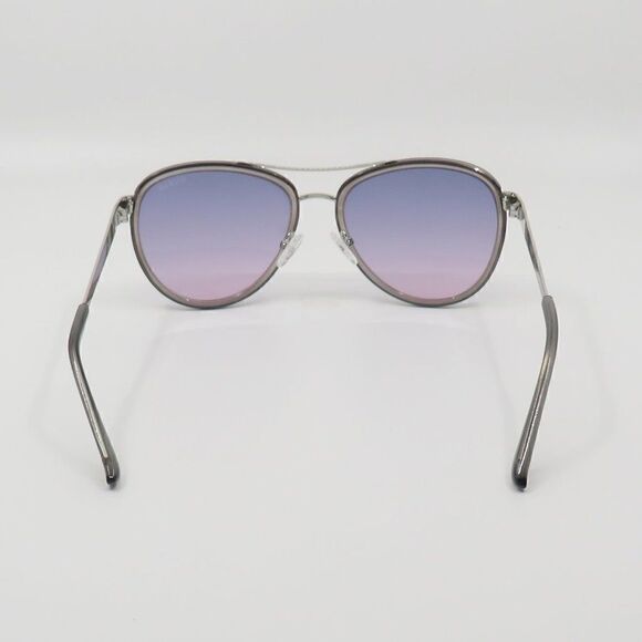 Guess New GF6188/S 20B Silver/Purple Gradient Aviator Sunglasses.